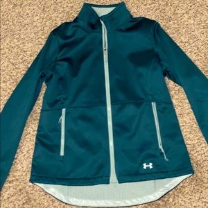 Women’s Teal Size L Under Armour Jacket